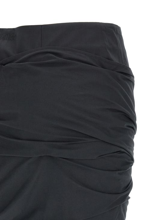 26SS 디 아티코 롱 스커트 260WCR00150100 Black - THE ATTICO