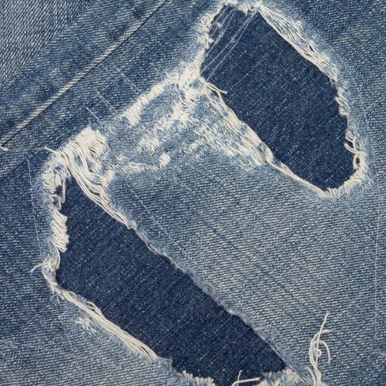  Mastercraft Union 데님 팬츠 마스터크래프트 유니온 쇼와 릴렉스드 마나츠 리페어드 진 - OTHER BRANDS