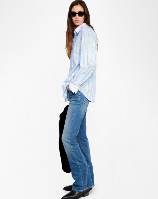 26SS 자딕앤볼테르 셔츠 WWSH02300 443 Sixtine - ZADIG & VOLTAIRE