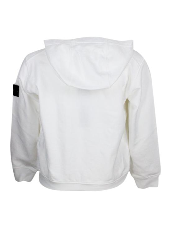 26SS [키즈] 스톤 아일랜드 트레이닝 상의 801661640 White - STONE ISLAND