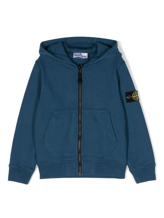 26SS [키즈] 스톤 아일랜드 트레이닝 상의 791660720 Blue