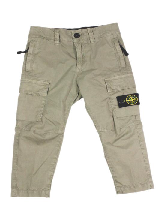 26SS [키즈] 스톤 아일랜드 스트레이트 팬츠 K1S163100006S00009 V0168 Military