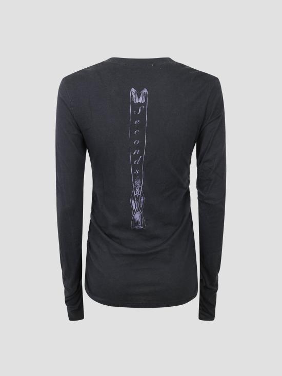 26SS 아워레가시 후드 티셔츠 W2266SCA CYB ANGPRT CYBERNETIC ANGEL PRINT - OUR LEGACY