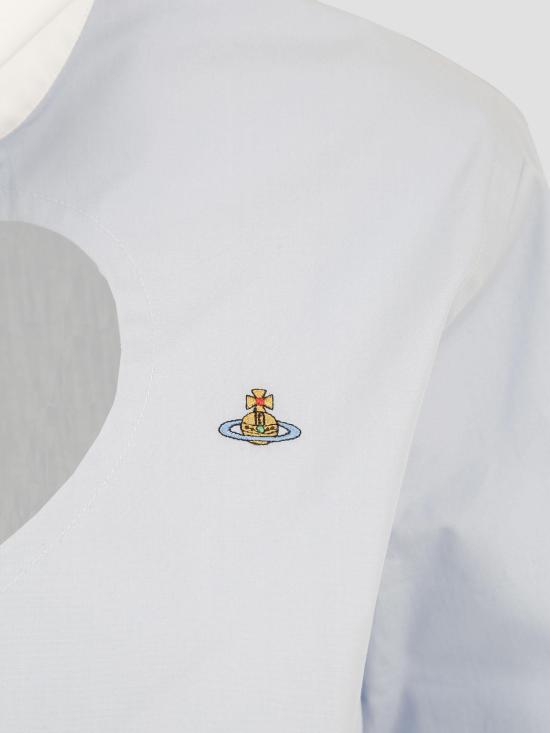 26SS 비비안웨스트우드 셔츠 1501005UW009Q O101 BLUE WHITE MIX - VIVIENNE WESTWOOD