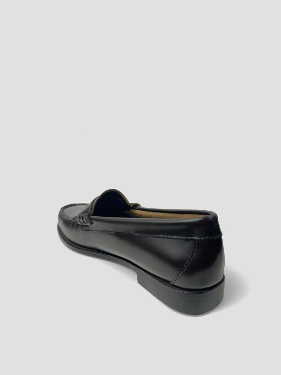 26SS 지 에이치 바스 로퍼 BA41010 OCH CHOCOLATE LTHR - GH BASS