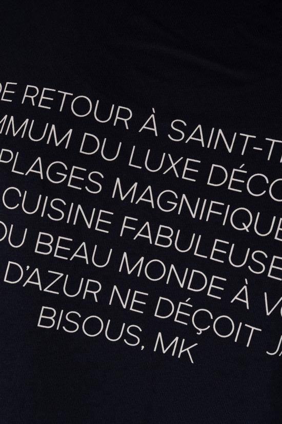 26SS 마이클 코어스 반팔 티셔츠 MS6520K97J 409 MIDNIGHT BLUE - MICHAEL KORS