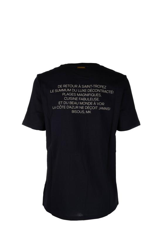 26SS 마이클 코어스 반팔 티셔츠 MS6520K97J 409 MIDNIGHT BLUE - MICHAEL KORS