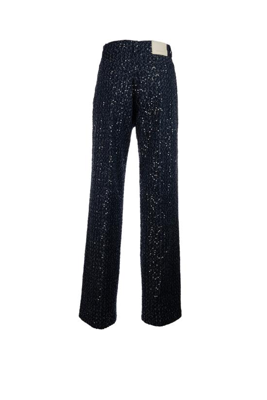 26SS 안나 마리아 팔레티 스트레이트 팬츠 AMBURGOCN 10 Blu - ANNA MARIA PALETTI