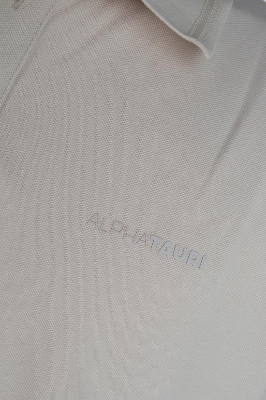 26SS 알파타우리 폴로 티셔츠 ATA260110 Q201 STONE - ALPHATAURI
