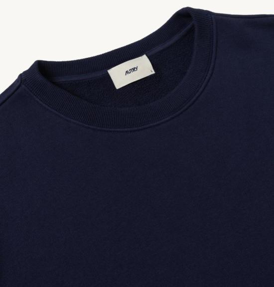 26SS 오트리 탑 SWPM001B JERSEY BLUE - AUTRY