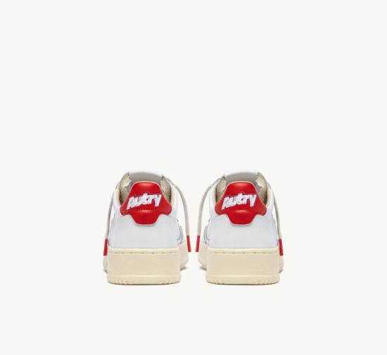 26SS 오트리 메달리스트 로우 스니커즈 AULMTB 03 LEAT ART WHT SORAN - AUTRY