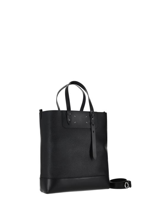 26SS 마르지엘라 버티컬 쇼핑백 SB1WC0024P8611 H0015 BLACK BLACK - MAISON MARGIELA