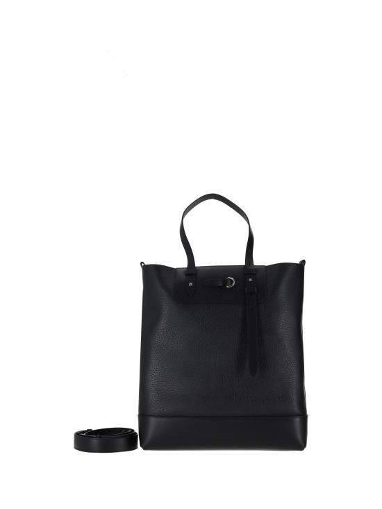 26SS 마르지엘라 버티컬 쇼핑백 SB1WC0024P8611 H0015 BLACK BLACK - MAISON MARGIELA