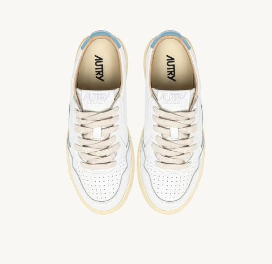 26SS 오트리 메달리스트 로우 스니커즈 AULMTB 01 LEAT ART WHT FORGET - AUTRY