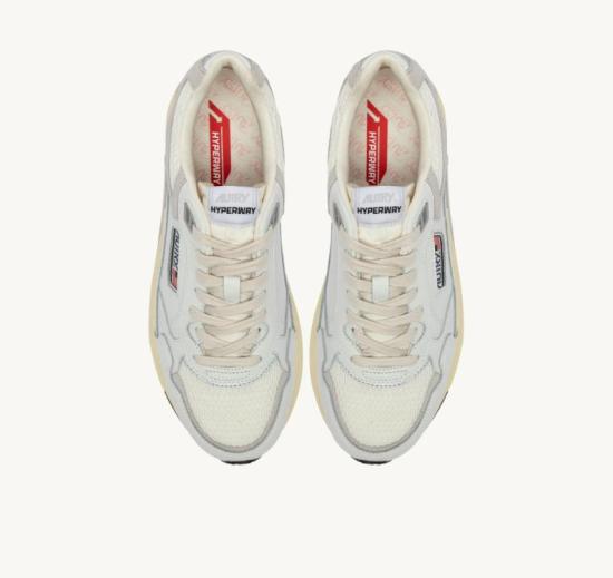 26SS 오트리 하이퍼웨이 스니커즈 HYLMHC 01 SLEA SUEMESH WHT GREY - AUTRY