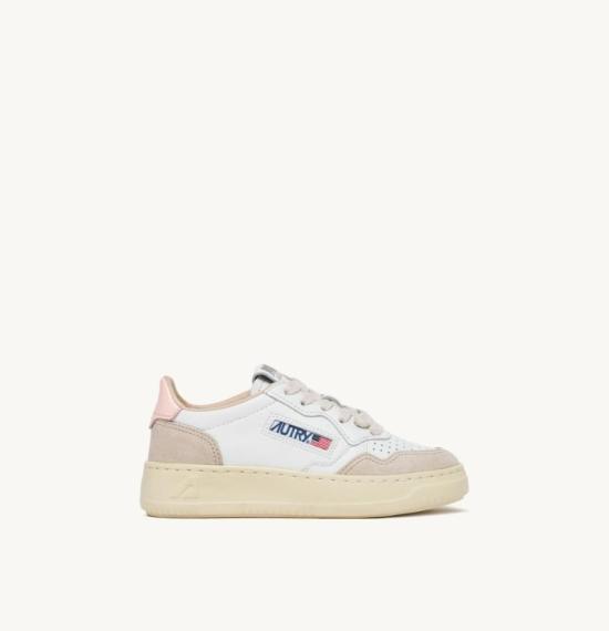 26SS [주니어] 오트리 스니커즈 KULKFS 05 SUEDE FOUR WHT CRPINK