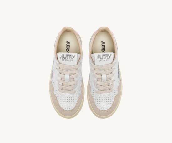 26SS [주니어] 오트리 스니커즈 KULKFS 05 SUEDE FOUR WHT CRPINK - AUTRY