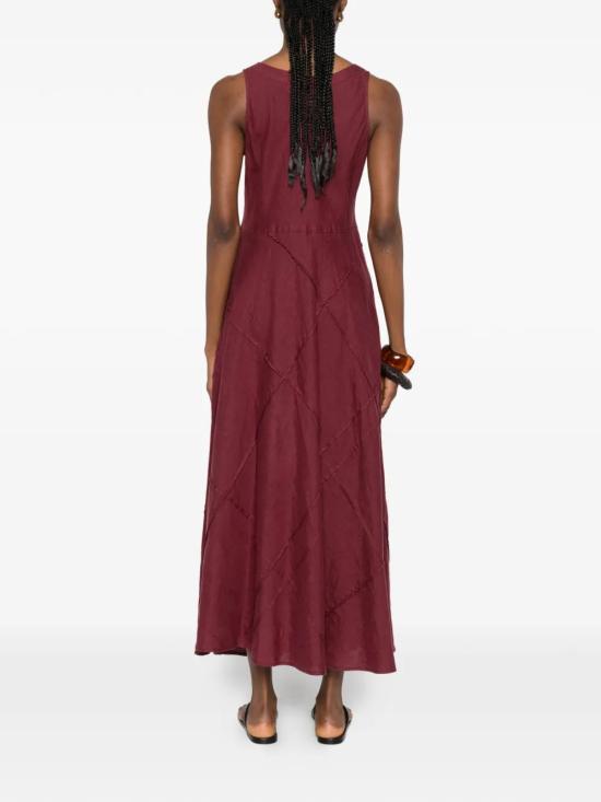 26SS Rosso 35 미디 원피스 N1889V8000777 Bordeaux - ROSSO 35