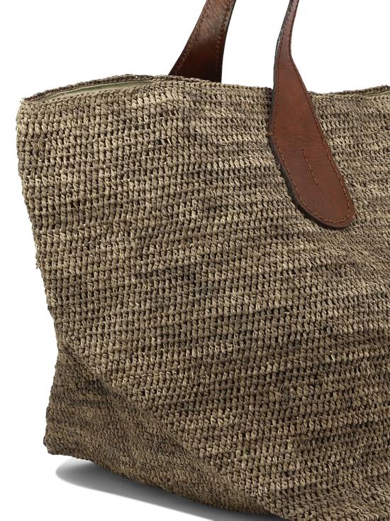 26SS 이벨리브 토트백 TOKYO IIDARK TEA Brown - IBELIV