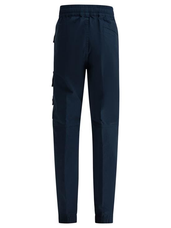 26SS [키즈] 스톤 아일랜드 스트레이트 팬츠 3100003KS0001V0028 Blue - STONE ISLAND