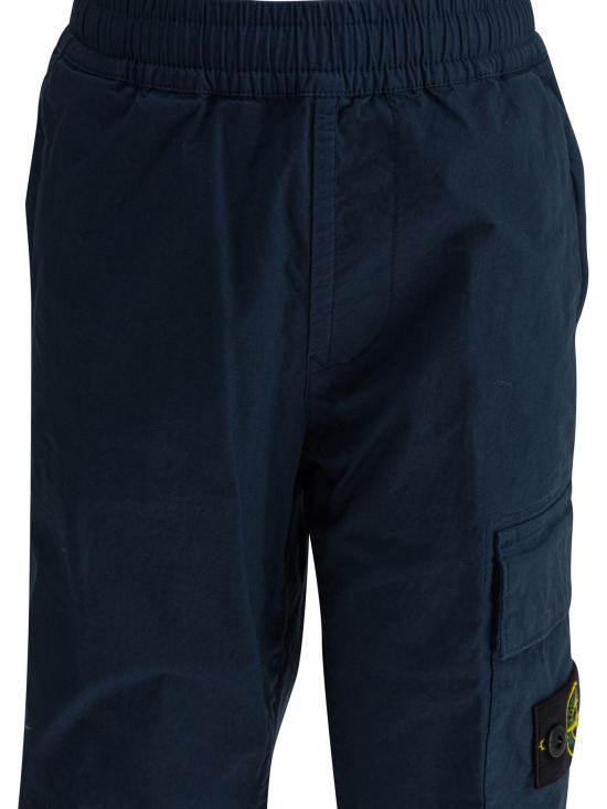 26SS [키즈] 스톤 아일랜드 스트레이트 팬츠 3100003KS0001V0028 Blue - STONE ISLAND