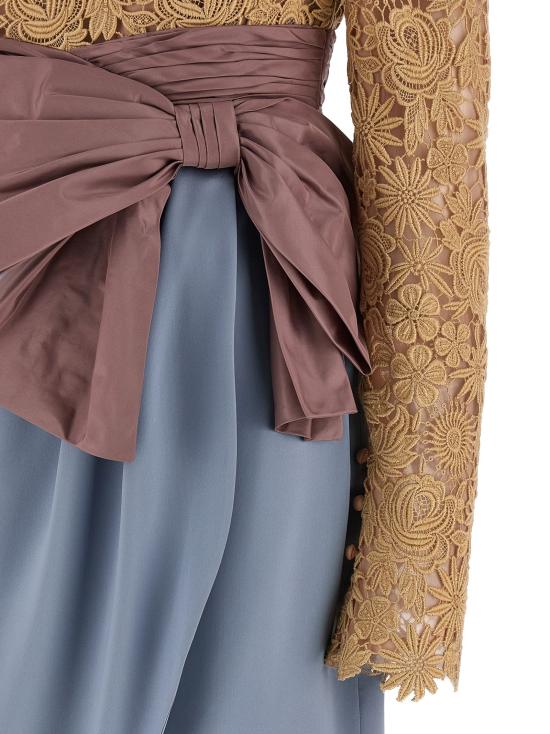 26SS 발렌티노 가라바니 미디 원피스 B3VAJE0A2RM12 - VALENTINO GARAVANI