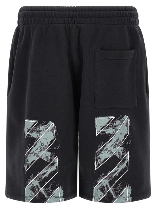 26SS 오프화이트 숏팬츠 OMCI013S26FLE00600010001 - OFF WHITE