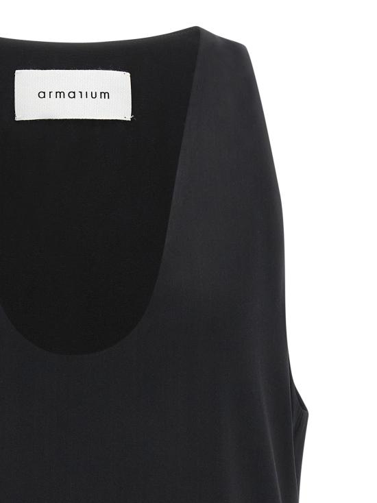 26SS 아르마리움 민소매 티셔츠 ARMTMT031SE07002BLACK - ARMARIUM