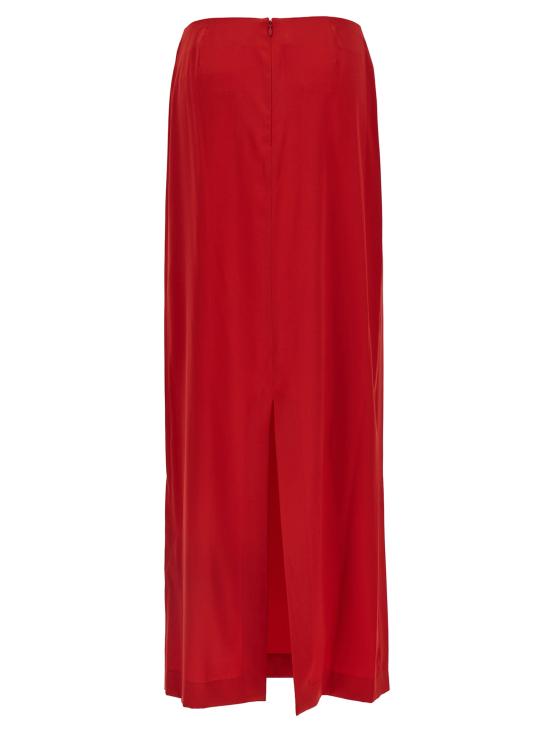 26SS 아르마리움 롱 스커트 ARMTMSK17SE09023RED - ARMARIUM