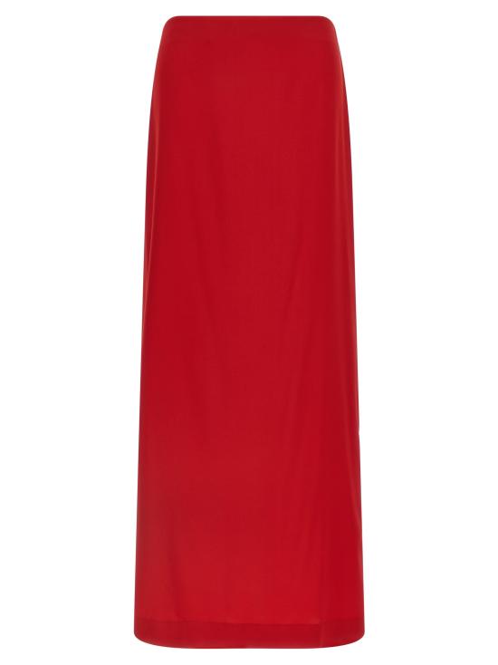 26SS 아르마리움 롱 스커트 ARMTMSK17SE09023RED