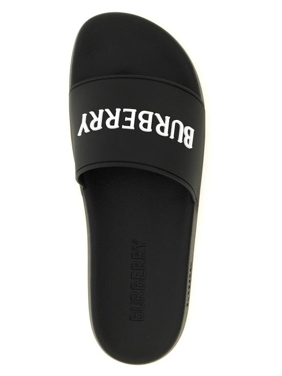 26SS 버버리 샌들 8123601BLACKWHITE - BURBERRY