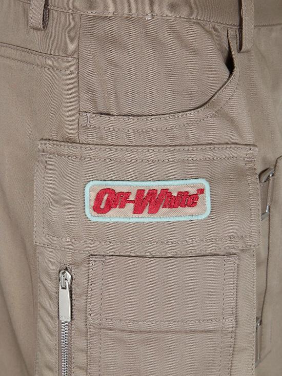 26SS 오프화이트 숏 스커트 OWCU01MS26FA B001 6E27 GREY - OFF WHITE