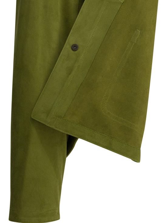 26SS 펄링바이지아니 자켓 PIANOSASUEDEBGREENPEPPER - FURLING BY GIANI