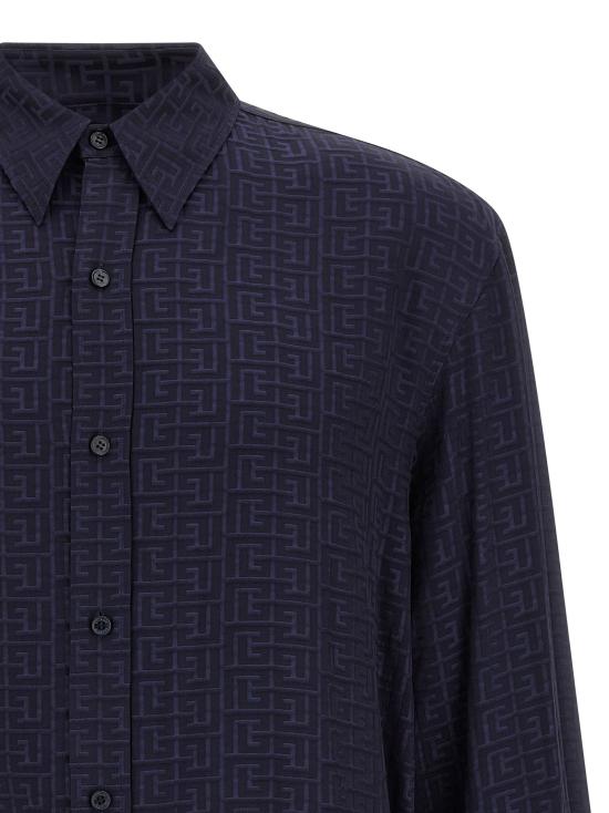 26SS 발망 긴팔 셔츠 GH1HS555VI746UB - BALMAIN