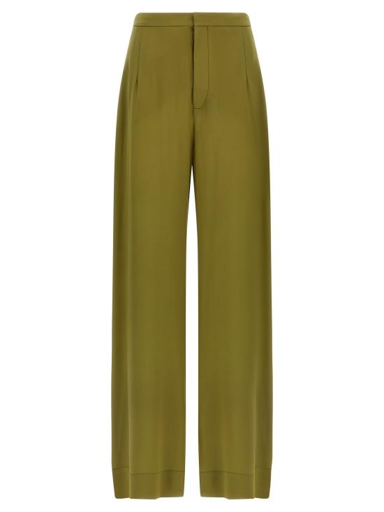 26SS 제지아 스트레이트 팬츠 MJD2554141BIKHAKISILK