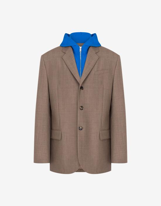 26SS 모스키노 수트 자켓 AEF261ZZ05030222AEF2095 Brown DOM