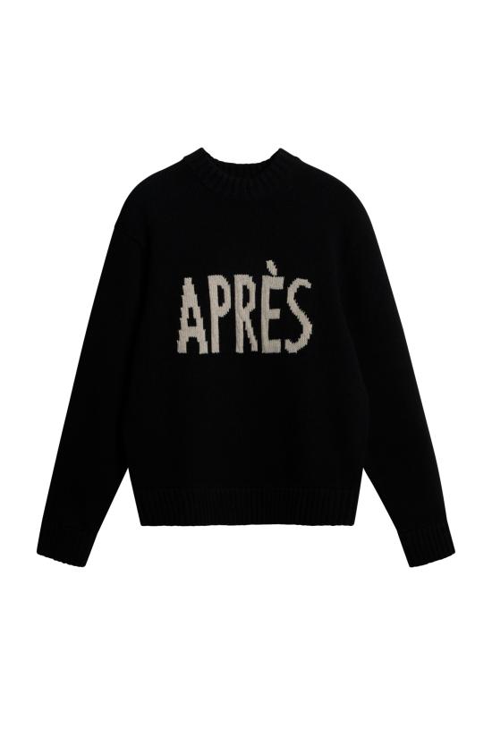 26SS 제이린드버그 스웨터 FMKW155119999 BLACK DOM