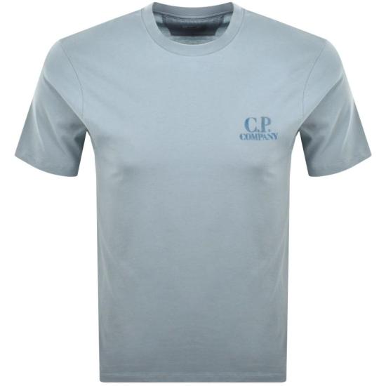 26SS 씨피 컴퍼니 반팔 티셔츠 20CMTS143A 110579W 809 SILVER BLUE DOM