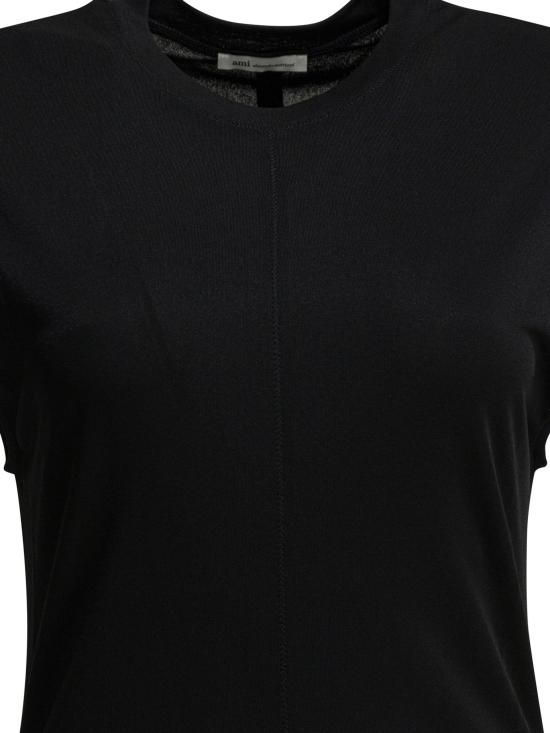 26SS 아미 미디 원피스 FDR648 JE0223001 Black - AMI