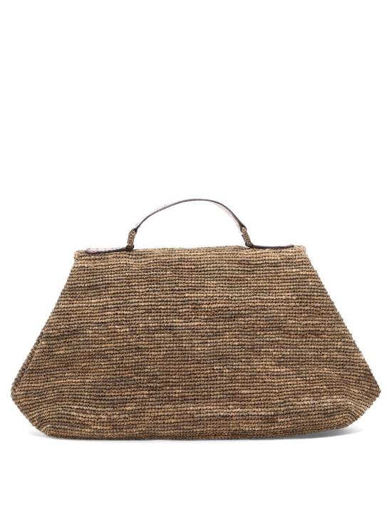 26SS 이벨리브 토트백 LAHADYDARK TEA Brown - IBELIV