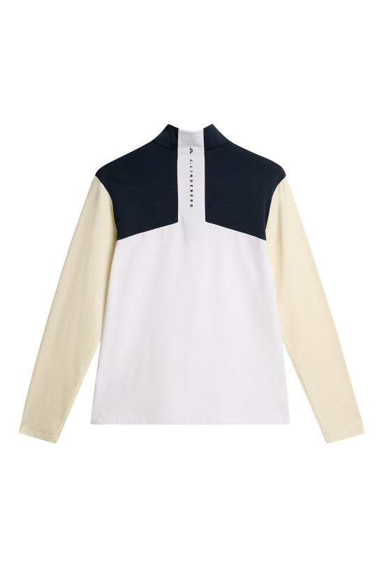 26SS 제이린드버그 긴팔 티셔츠 GMJS15090 0000 WHITE DOM - J LINDEBERG