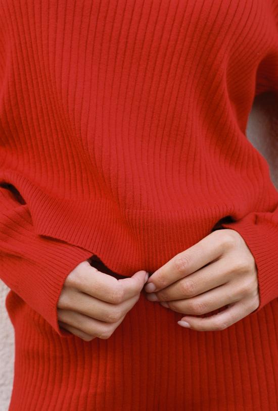  마리아 스탠리 블라우스 오펠리아 니트 탑 - MARIA STANLEY