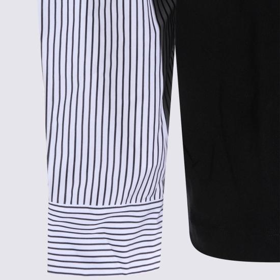  질샌더 탑 질 샌더 레이어드 크루넥 티셔츠 - JIL SANDER