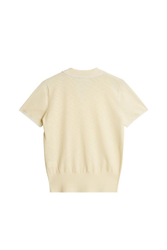 26SS 제이린드버그 폴로 티셔츠 GWKW15019K043 LEMON ICING DOM - J LINDEBERG