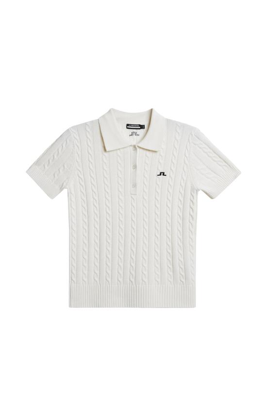 26SS 제이린드버그 폴로 티셔츠 GWKW154950000 WHITE DOM