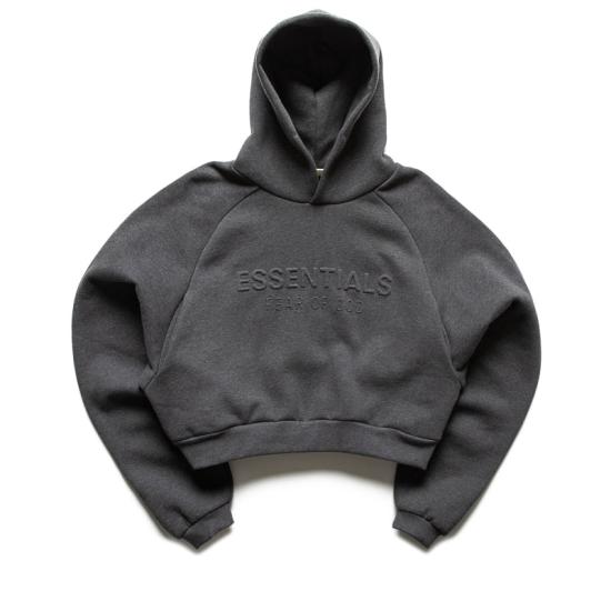 26SS 피어오브갓 후드 티셔츠 192HO257821FW CHARCOAL HEATHER DOM