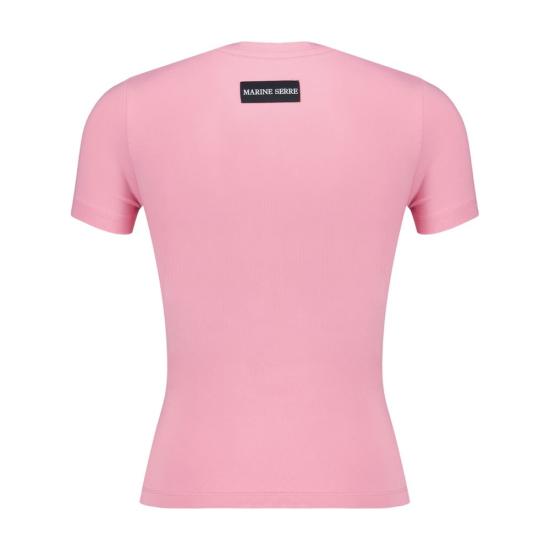 26SS 마린세르 반팔 티셔츠 WTT012ACJER0115 PK30 pink - MARINE SERRE