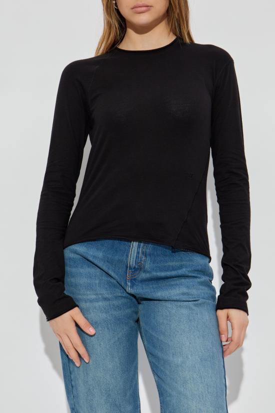 26SS 피어오브갓 긴팔 티셔츠 192HO257801FWVINTAGEBLACK VINTAGE BLACK DOM - FEAR OF GOD