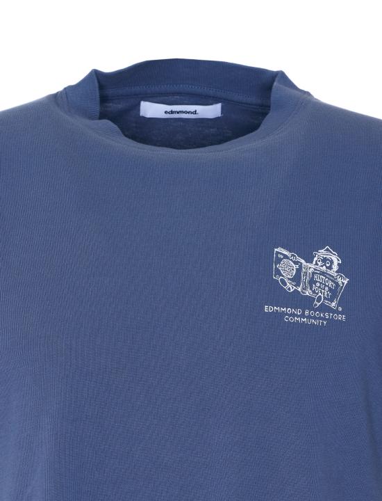 26SS 에드몬드 스튜디오 반팔 티셔츠 3018560 DK BLUE Blue - EDMMOND STUDIOS