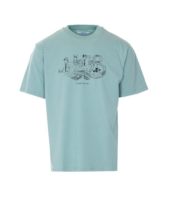 26SS 에드몬드 스튜디오 반팔 티셔츠 3023620 SAGE GREEN Green